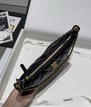 Bagsaaa Chanel Hobo Handbag AS5528 Black - 26cm - 4