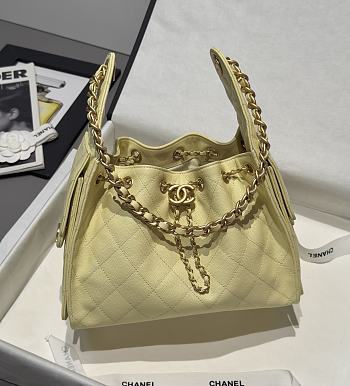Bagsaaa CHANEL 25 Small Handbag AS5293 yellow - 30cm