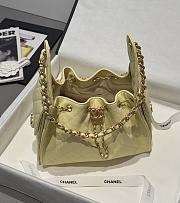 Bagsaaa CHANEL 25 Small Handbag AS5293 yellow - 30cm - 4