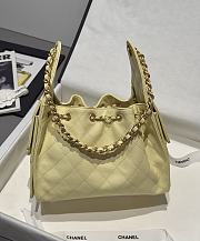 Bagsaaa CHANEL 25 Small Handbag AS5293 yellow - 30cm - 3