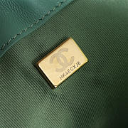 Bagsaaa CHANEL 25 Small Handbag AS5293 green - 30cm - 3