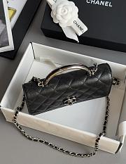 Bagsaaa Chanel Clutch With Chain AP4498 Black - 18.5cm - 4