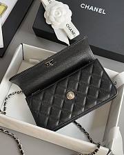 Bagsaaa Chanel Clutch With Chain AP4498 Black - 18.5cm - 3