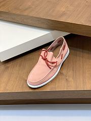 Bagsaaa Marni Pink nubuck boat loafer - 2