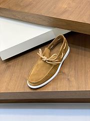 Bagsaaa Marni Brown nubuck boat loafer - 2