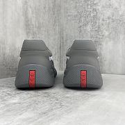 Bagsaaa Prada America's Cup Soft rubber and bike fabric sneakers gray - 3