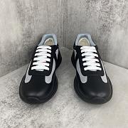 Bagsaaa Prada America's Cup Soft rubber and bike fabric sneakers black - 4