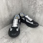 Bagsaaa Prada America's Cup Soft rubber and bike fabric sneakers black - 3