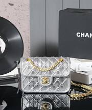 Bagsaaa Bagsaaa Chanel Mini Flap Bag AS4797 Silver - 19cm - 1
