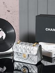 Bagsaaa Bagsaaa Chanel Mini Flap Bag AS4797 Silver - 19cm - 3
