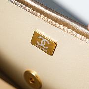 Bagsaaa Chanel Mini Flap Bag AS4797 Gold - 19cm - 3