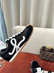 Bagsaaa Loewe Ballet Runner 2.0 in nylon and calfskin Black - 2
