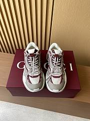 Bagsaaa Gucci 2.0 trainer Red mesh and leather - 3