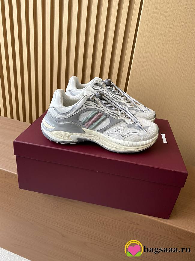 Bagsaaa Gucci 2.0 trainer Grey - 1