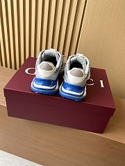 Bagsaaa Gucci 2.0 trainer Blue mesh and leather - 4