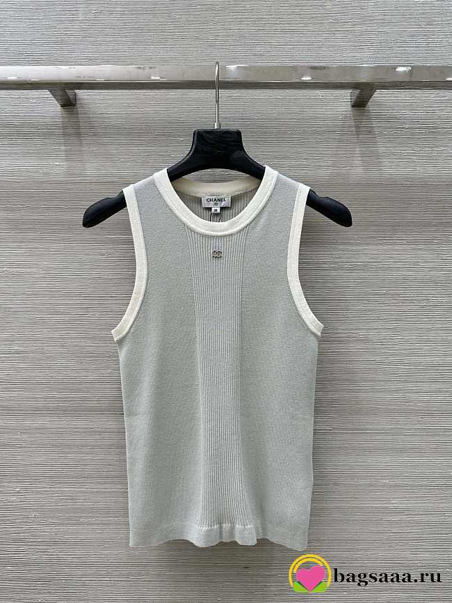 Bagsaaa Chanel Knit Tank Gray - 1