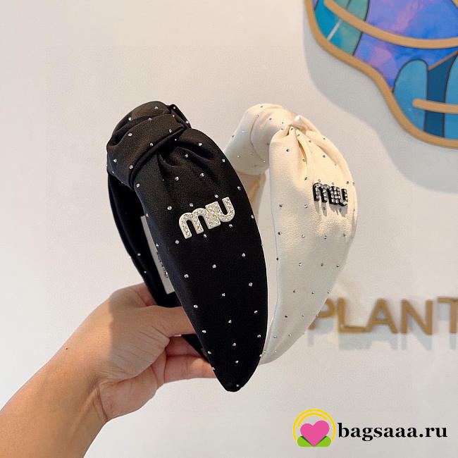 Bagsaaa Miu Miu Headband - 1