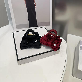 Bagsaaa Chanel Bow Hair Clip