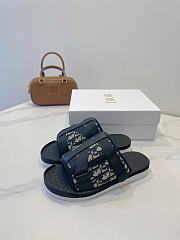 Bagsaaa Dior Alpha Sandal Beige and Black Dior Oblique Jacquard - 4