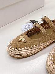 Bagsaaa Prada Suede ballerinas beige - 2