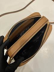 Bagsaaa Prada Small leather shoulder bag 1BH082 brown - 22cm - 2