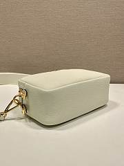 Bagsaaa Prada Small leather shoulder bag 1BH082 white - 22cm - 3