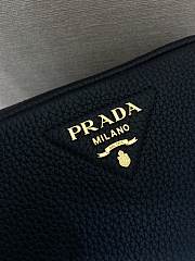 Bagsaaa Prada Small leather shoulder bag 1BH082 black - 22cm - 3