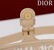 Bagsaaa Dior Bobby East-West Bag Natural Dior Oblique Jacquard - 21cm - 4