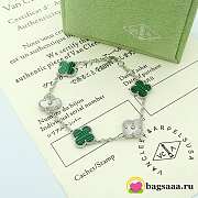 Bagsaaa Van Cleef & Arpel Alhambra Green Bracelet (silver) - 1