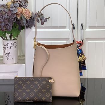 Bagsaaa LV M14265 Low Key Hobo PM Walnut - 28cm