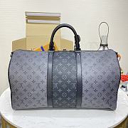 Bagsaaa LV M45392 Keepall Bandoulière 50 Gray - 50cm - 4