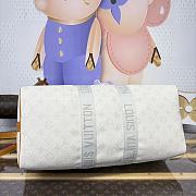Bagsaaa LV M14838 Keepall Bandoulière 45 off white - 45cm - 4