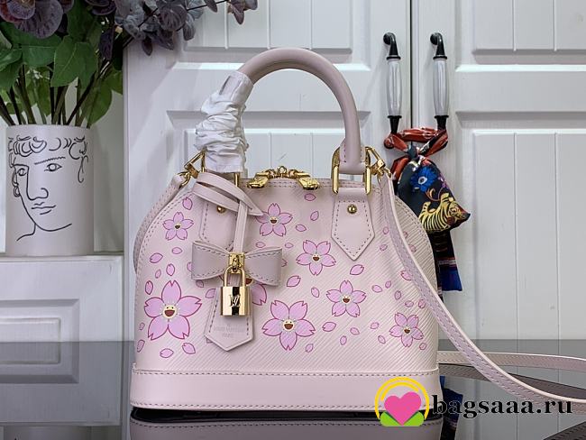 Bagsaaa M13104 LV x TM Alma BB Pink - 23.5cm - 1