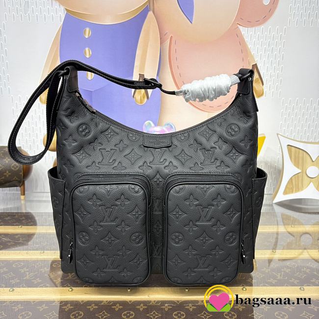 Bagsaaa LV M14778 Hobo Cargo Black - 34.5cm - 1