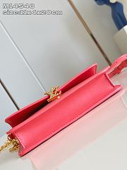 Bagsaaa LV M14548 Wallet On Chain LV Bloom Coral - 20cm - 3
