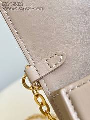 Bagsaaa LV M14581 Wallet On Chain LV Bloom Beige - 20cm - 3