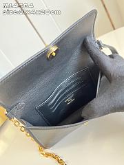 Bagsaaa LV M14564 Wallet On Chain LV Bloom Black - 20cm - 2