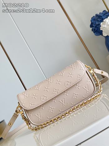 Bagsaaa LV M14714 Wallet On Chain Ivy Beige - 23.5cm