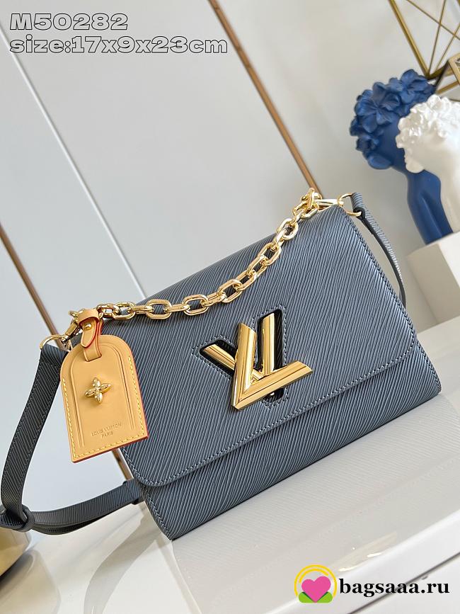 Bagsaaa LV M14059 Twist MM Gray - 23cm - 1