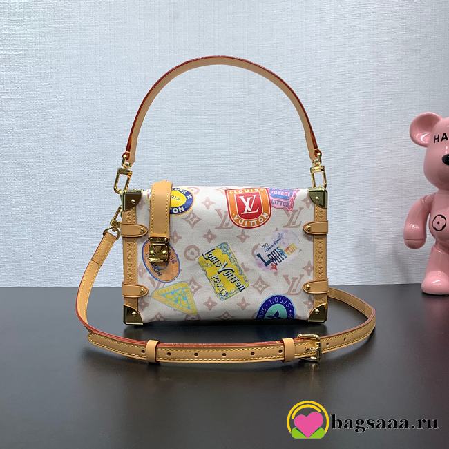 Bagsaaa LV M14606 Side Trunk MM Monogram Dune - 23.5cm - 1