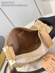 Bagsaaa LV M12480 Side Trunk MM Beige - 23.5cm - 4