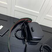 Bagsaaa Gucci Bamboo 1947 small bag black - 21cm - 3