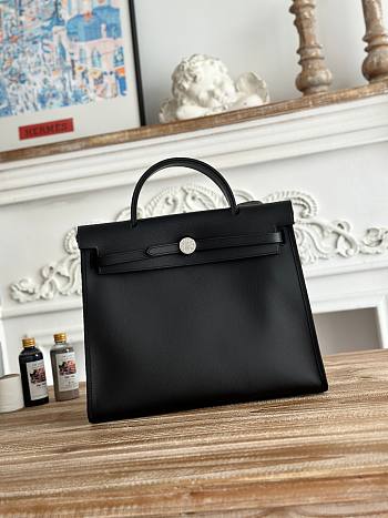 Bagsaaa Hermes Herbag Black - 31cm