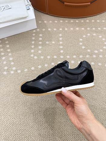 Bagsaaa Loewe Ballet Runner 2.0 in soft calfskin black