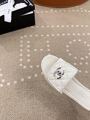 Bagsaaa Chanel Turnlock Sandals White - 3