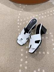 Bagsaaa Hermes Helia 60 sandal white - 4