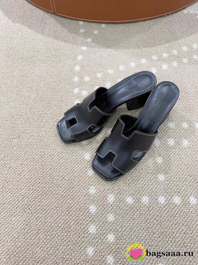 Bagsaaa Hermes Helia 60 sandal black - 1