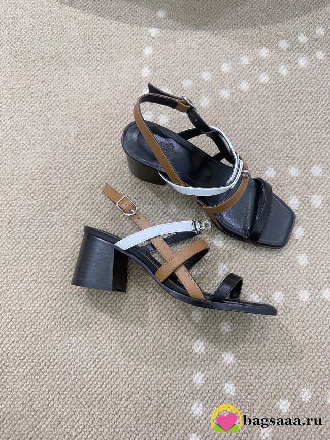 Bagsaaa Hermès Eve 60 sandals - 6cm - 1