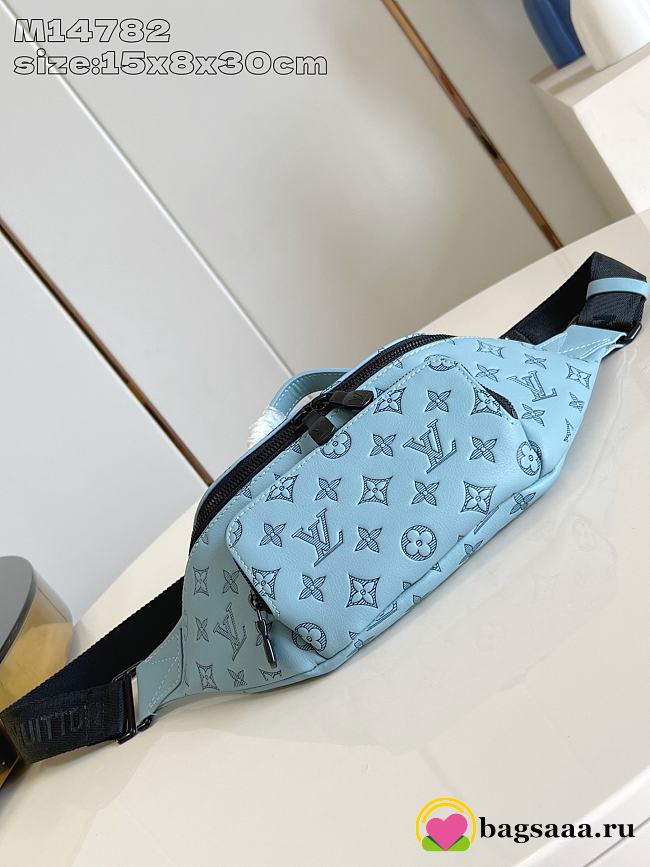Bagsaaa LV M14782 Rush Bumbag blue - 30 x 15 x 8 cm - 1