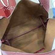 Bagsaaa Gucci Softbit maxi shoulder bag 837466 dark red - 46cm - 4